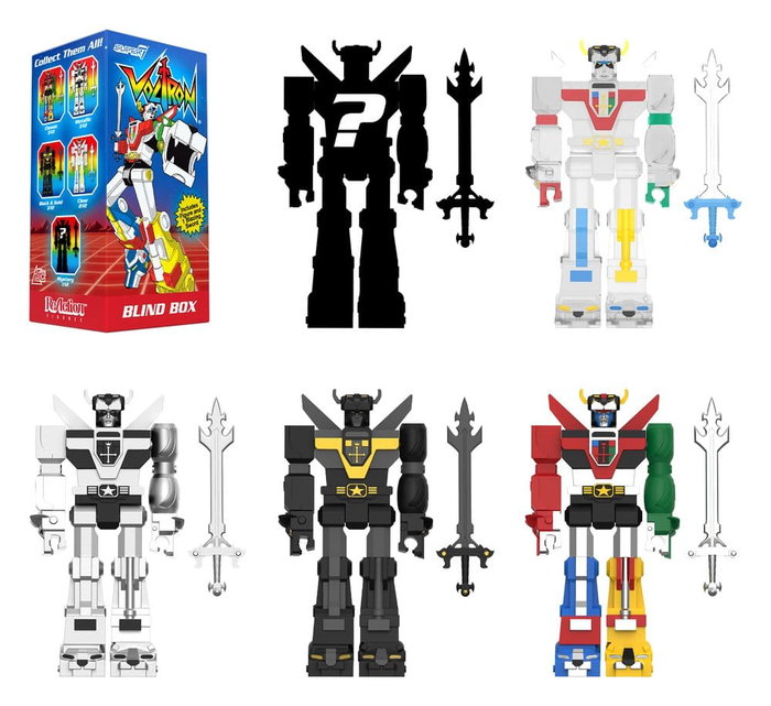 Super7 Voltron Figuras Mini Blind Box 10 cm (12) Super7 Voltron Figuras Mini Blind Box 10 cm (12)