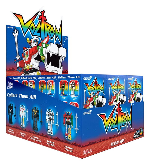 Super7 Voltron Figuras Mini Blind Box 10 cm (12) Super7 Voltron Figuras Mini Blind Box 10 cm (12)