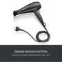 Severin SEVERIN HT 0167 Pro Secador de Pelo Iónico con Difusor y Concentrador, 2300 W, 3 Ajustes de Temperatura, Negro
