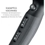 Severin SEVERIN HT 0167 Pro Secador de Pelo Iónico con Difusor y Concentrador, 2300 W, 3 Ajustes de Temperatura, Negro