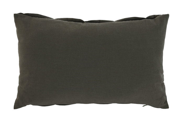 DKD Home Decor Green 1c24 Cojín Estilo Cottage Verde Algodón Zipper 30 x 50 cm (2 Unidades)