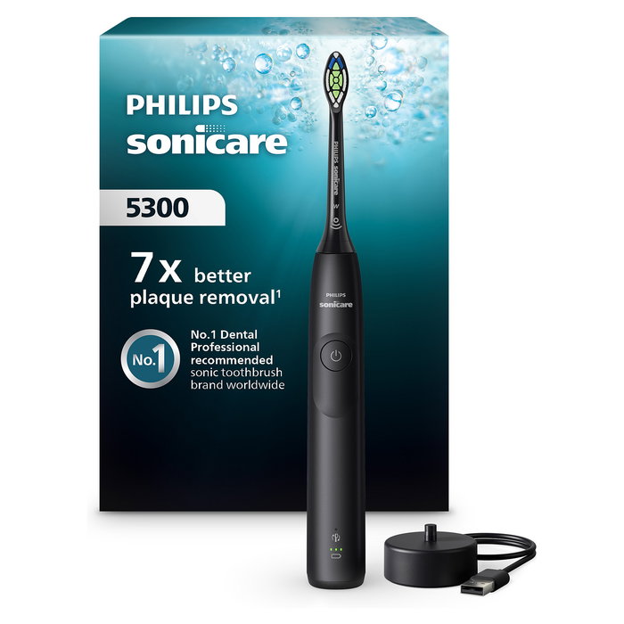 Philips HX7101/01 Sonicare 5300 Cepillo Dental Eléctrico Recargable Negro