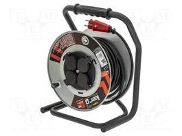 KERG Prolongador de alimentación H05RR-F 3G1,5mm2 30m