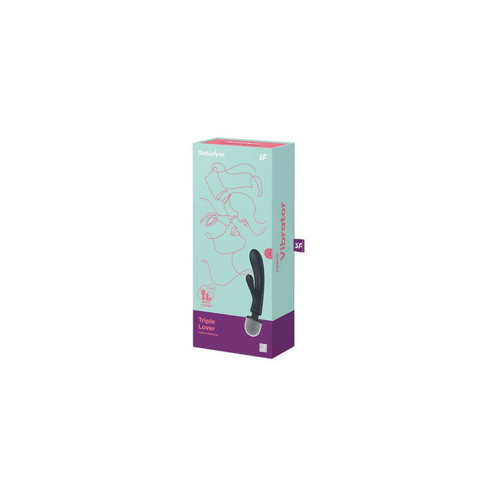 SATISFYER Triple Lover Vibrador Gris