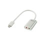 Lindy Adaptador USB Type C a Audio Jack 3,5mm Blanco