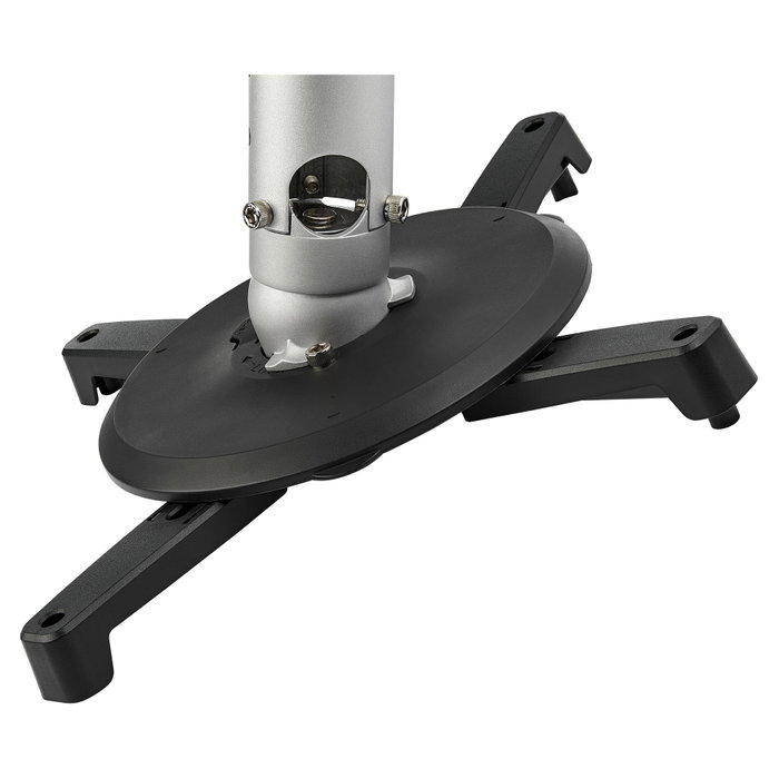 Startech Soporte Universal de Techo para Proyector, Montaje de Poste Ajustable en Altura de 5" a 22.7", Capacidad 15 kg (33 lb)