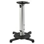 Startech Soporte Universal de Techo para Proyector, Montaje de Poste Ajustable en Altura de 5" a 22.7", Capacidad 15 kg (33 lb)