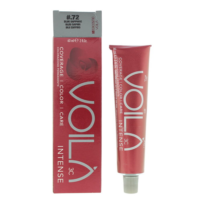 Intercosmo Voila 3C Intense Tinte permanente 72 Blue Sapphire 60 ml