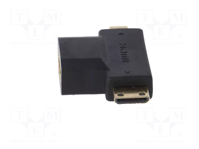 AKYGA Adaptador Micro HDMI a HDMI 1.4 4K Negro