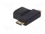 AKYGA Adaptador Micro HDMI a HDMI 1.4 4K Negro
