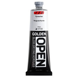 Golden OPEN Colores Acrílicos Rojo Pirrol 148 ml