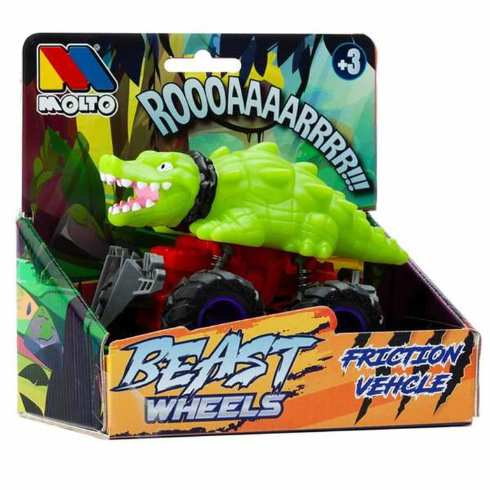 Molto Beast Wheels Vehículos de Fricción Animales - Modelos Surtidos Molto Beast Wheels Vehículos de Fricción Animales - Modelos Surtidos