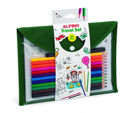 Alpino Set de viaje de lápices de colores de 12 unidades