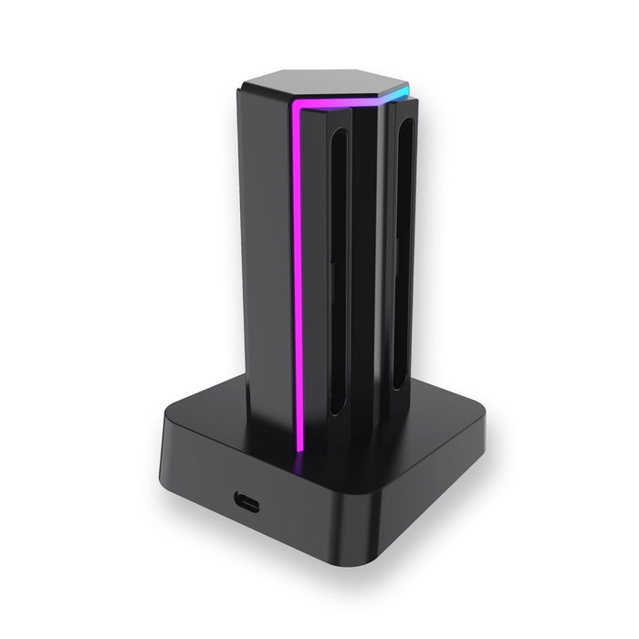 ready2gaming Nintendo Switch 2 Cargador 4 en 1 con LED ready2gaming Nintendo Switch 2 Cargador 4 en 1 con LED