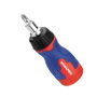 Workpro Destornillador corto de carraca 8 en 1