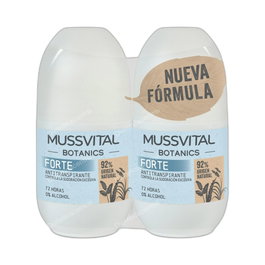Mussvital Botanics Deo Forte 75ml X2 Desodorante Roll-On