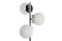 DKD Home Decor Lámpara Sobremesa Moderno Plateado Blanco 26 x 59 x 26 cm