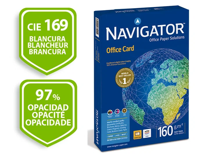 Navigator Papel A4 160 gr Paquete 250 Hojas Navigator Papel A4 160 gr Paquete 250 Hojas