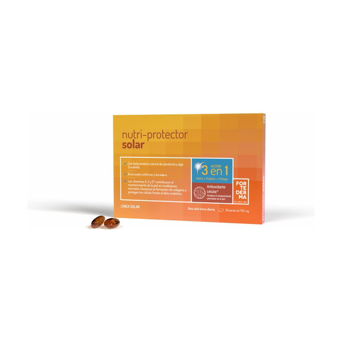 HERBORA Nutriprotector Solar Fortederma 30 perlas