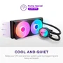 NZXT Kraken Core RGB 240mm AIO Liquid Cooler Negro RL-KR24C-B1