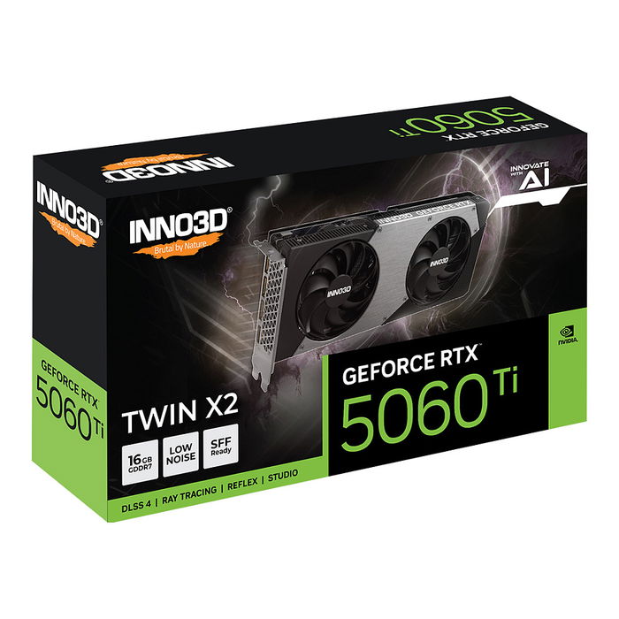 Inno3D RTX 5060 Ti TWIN X2 16GB GDDR7 Tarjeta Gráfica