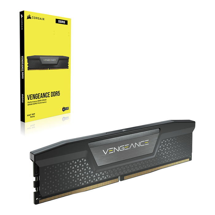 Corsair Vengeance CMK48GX5M2B5200C38 Kit de Memoria RAM 48GB (2x24GB) DDR5 5200MHz CL38 Negra - DIMM 288-pin - Retail
