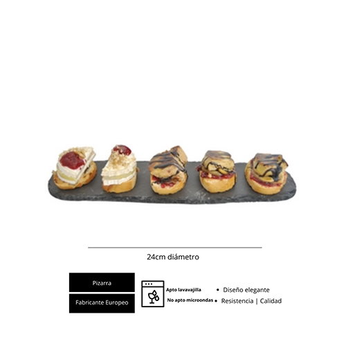 Supizarra Pato Ariam 24x24 cm (Set de 2) - Gris oscuro