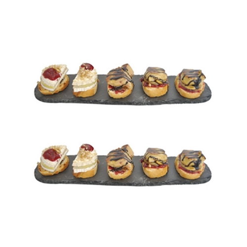 Supizarra Pato Ariam 24x24 cm (Set de 2) - Gris oscuro