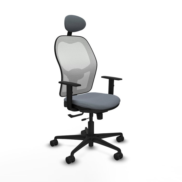 PIQUERAS Y CRESPO Silla de oficina Jorquera Gris y Blanco PIQUERAS Y CRESPO Silla de oficina Jorquera Gris y Blanco