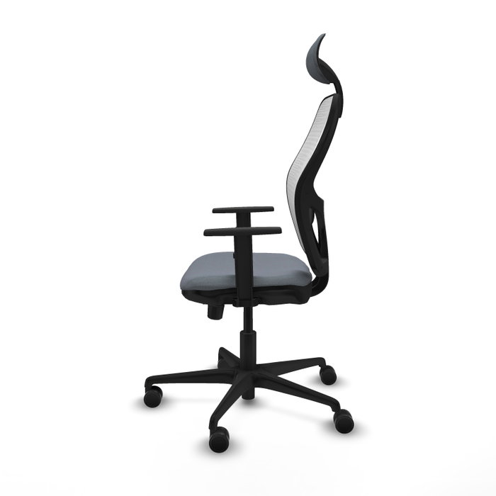 PIQUERAS Y CRESPO Silla de oficina Jorquera Gris y Blanco PIQUERAS Y CRESPO Silla de oficina Jorquera Gris y Blanco