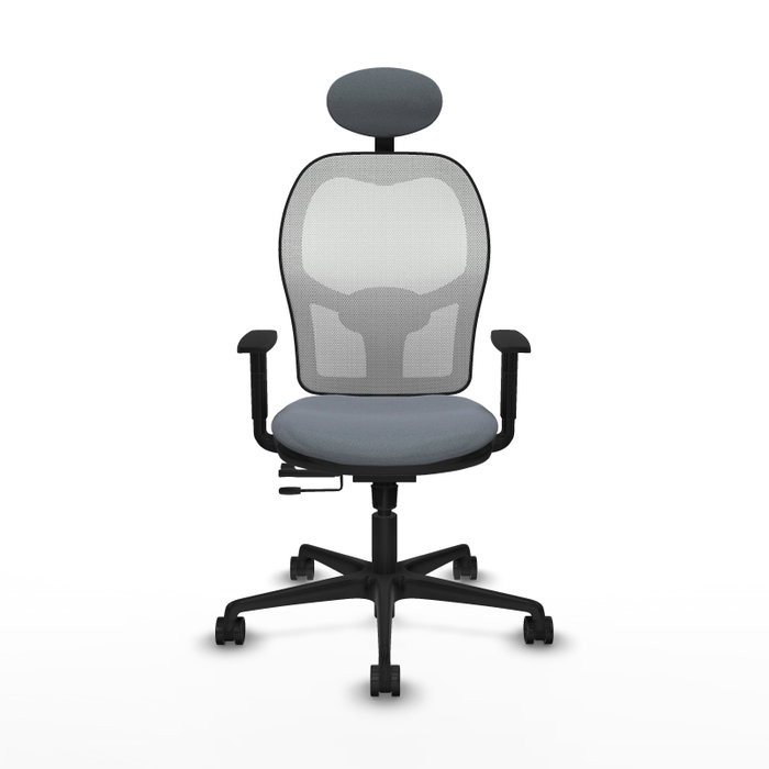 PIQUERAS Y CRESPO Silla de oficina Jorquera Gris y Blanco PIQUERAS Y CRESPO Silla de oficina Jorquera Gris y Blanco