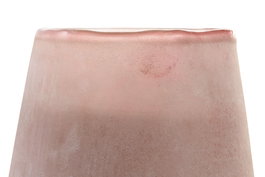 DKD Home Decor Vela Gris Ambar 121 x 16 x 12 cm (2 Unidades) Cera de Soja Cristal