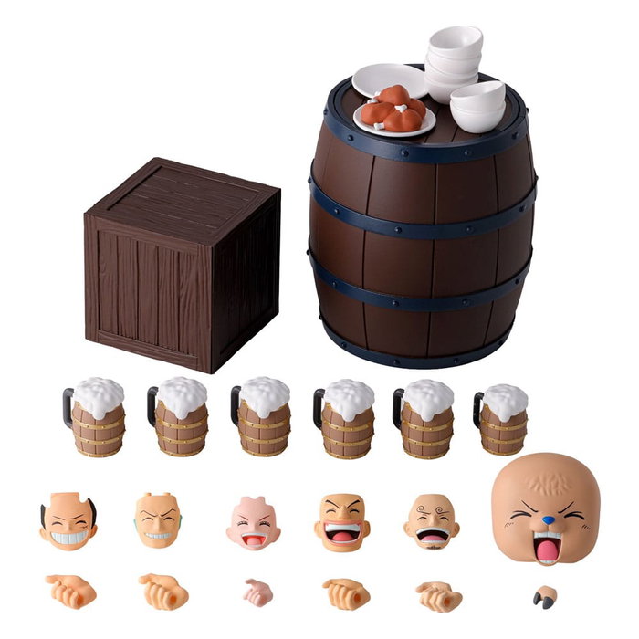 Bandai Tamashii Nations One Piece Accesorios S.H. Figuarts The Straw Hat Crew Party Set Bandai Tamashii Nations One Piece Accesorios S.H. Figuarts The Straw Hat Crew Party Set