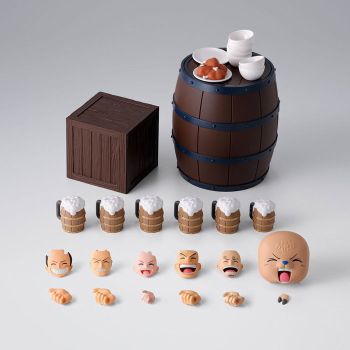 Bandai Tamashii Nations One Piece Accesorios S.H. Figuarts The Straw Hat Crew Party Set Bandai Tamashii Nations One Piece Accesorios S.H. Figuarts The Straw Hat Crew Party Set