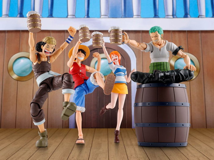 Bandai Tamashii Nations One Piece Accesorios S.H. Figuarts The Straw Hat Crew Party Set Bandai Tamashii Nations One Piece Accesorios S.H. Figuarts The Straw Hat Crew Party Set