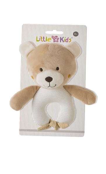 Creaciones Llopis Sonajero Oso Beig 18 Cm