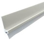 Burcasa Burlete bajo puerta PVC labio 1mt Blanco