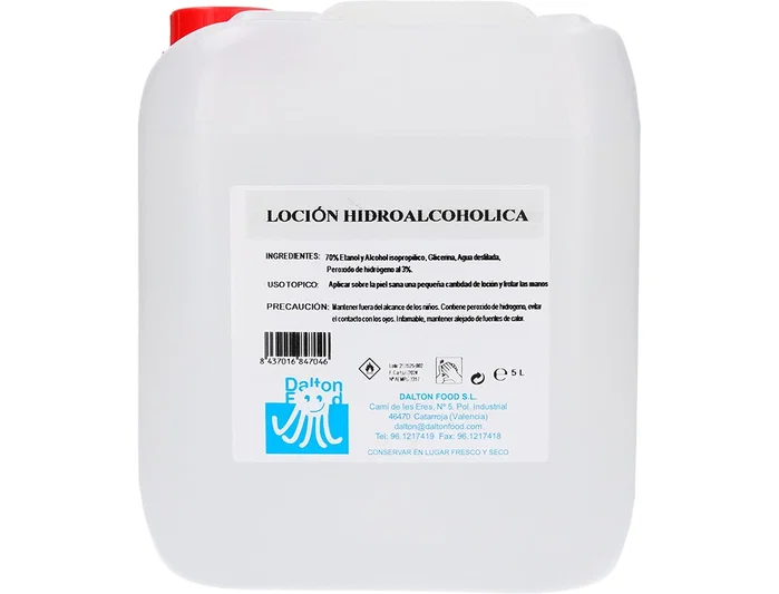 Gel Hidroalcoholico para Manos Limpia y Desinfecta sin Aclarado, Garrafa 5 Litros Gel Hidroalcoholico para Manos Limpia y Desinfecta sin Aclarado, Garrafa 5 Litros