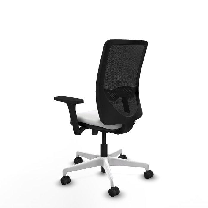 PIQUERAS Y CRESPO Silla de oficina Zulema con Mecanismo Sincro/Traslack Blanco y Negro PIQUERAS Y CRESPO Silla de oficina Zulema con Mecanismo Sincro/Traslack Blanco y Negro