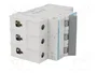 HAGER MBN325E Interruptor magnetotérmico 4 polos 25A 6kA