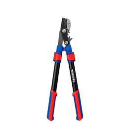Workpro Tijeras de Poda de Dos Manos Yunque Extensible (625-925 mm), Ahorro de Esfuerzo x3, Capacidad Máxima de Corte 44 mm