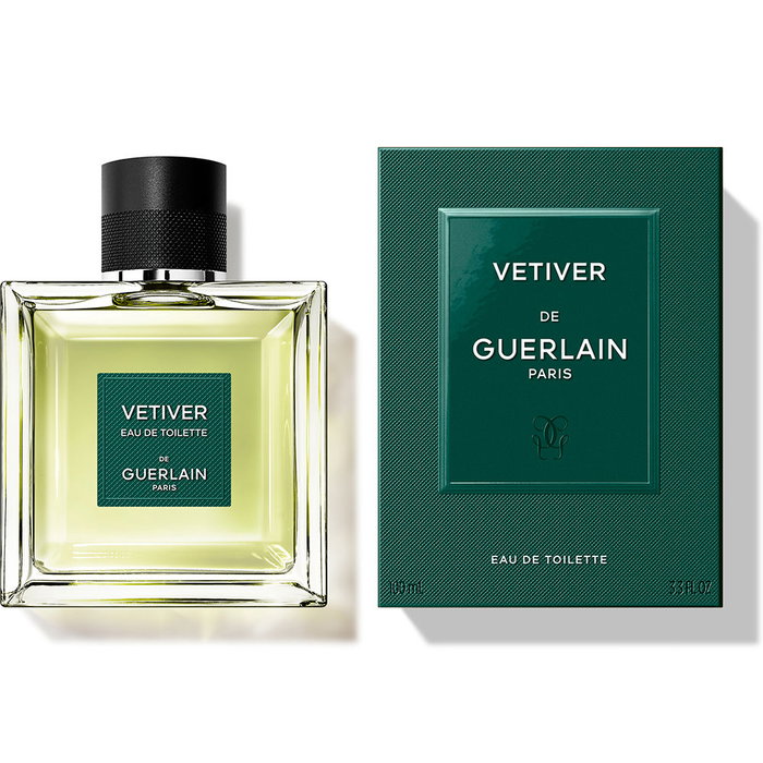 Guerlain Vetiver Eau de Toilette - Colonia vaporizador para Hombre, Fragancia Amaderada y de Especias, 100 ml Guerlain Vetiver Eau de Toilette - Colonia vaporizador para Hombre, Fragancia Amaderada y de Especias, 100 ml