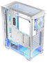 Logic Dart Pro ARGB Mid-Tower Blanco, Ventiladores ARGB, USB-C, mATX, 340 mm GPU