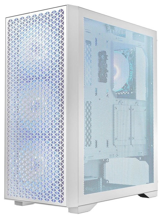 Logic Dart Pro ARGB Mid-Tower Blanco, Ventiladores ARGB, USB-C, mATX, 340 mm GPU Logic Dart Pro ARGB Mid-Tower Blanco, Ventiladores ARGB, USB-C, mATX, 340 mm GPU