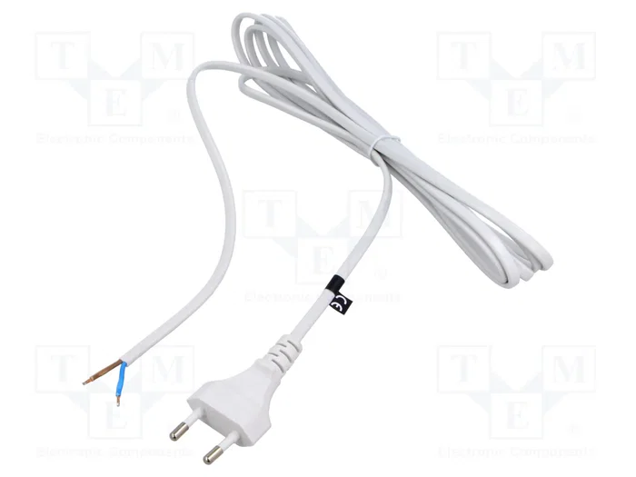 POS Cable de alimentación H03VVH2-F de 3m con enchufe CEE 7/16 (C) POS Cable de alimentación H03VVH2-F de 3m con enchufe CEE 7/16 (C)