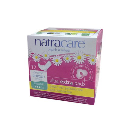 NATRACARE Compresa Normal con Alas Ultra Extra de 12 Unidades