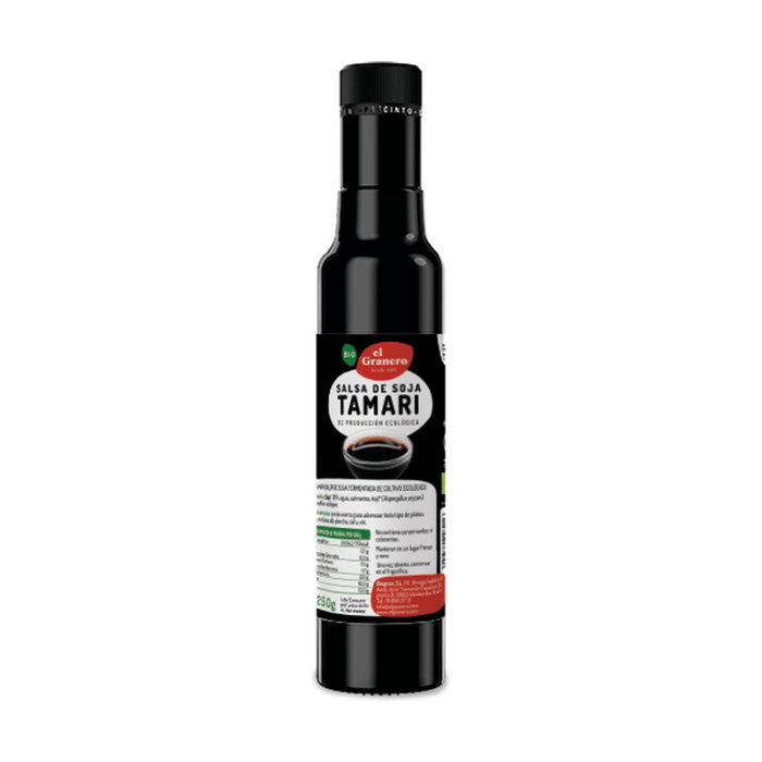 El Granero Integral Tamari Salsa de Soja Bio 250 ml Pack de 6 El Granero Integral Tamari Salsa de Soja Bio 250 ml Pack de 6