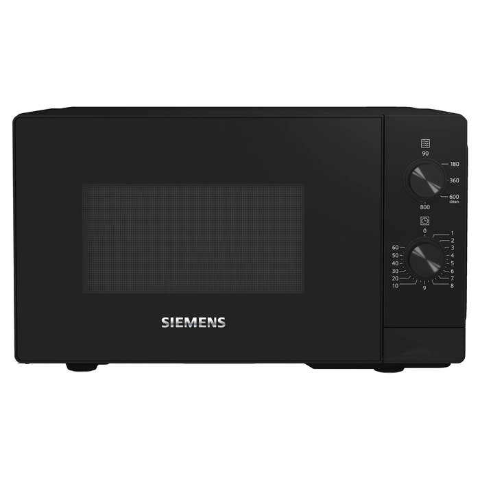 Siemens FF020LMB2 Microondas Solo Encimera iQ300 20 Litros 800W Negro Siemens FF020LMB2 Microondas Solo Encimera iQ300 20 Litros 800W Negro