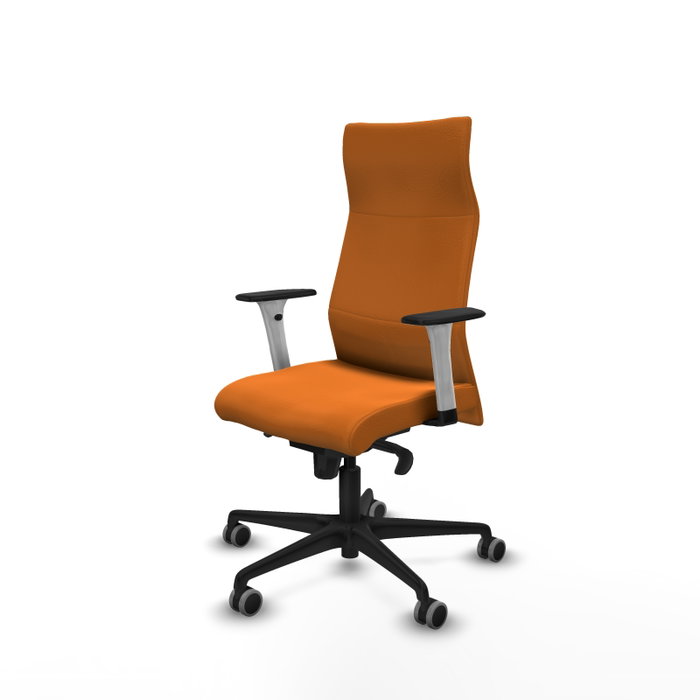PIQUERAS Y CRESPO Sillón Albacete Naranja con Mecanismo Sincro
