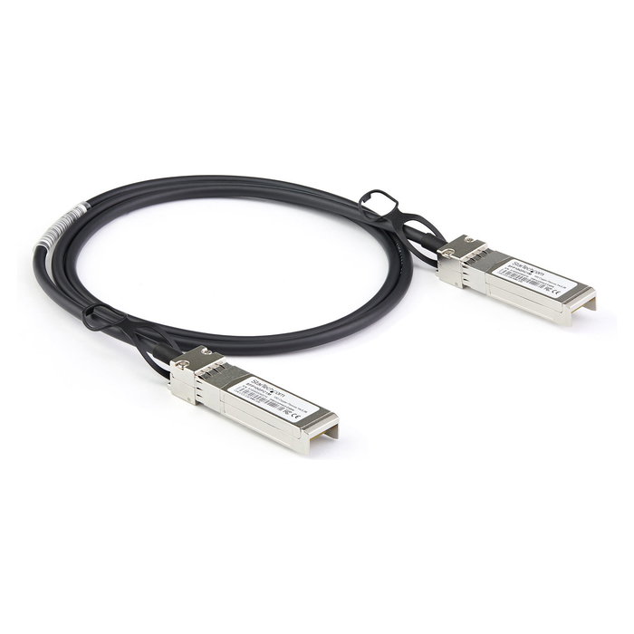 StarTech.com Cable Compatible Dell DAC-SFP-10G-2M - 2 m - 10GbE SFP+ a SFP+ Directo - Negro